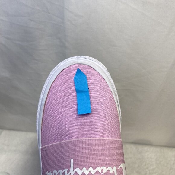 Champion Rally Slip -On Sneakers Canvas Shoes Women Size 6 Pink New (CPS10165W) - Picture 5 of 16